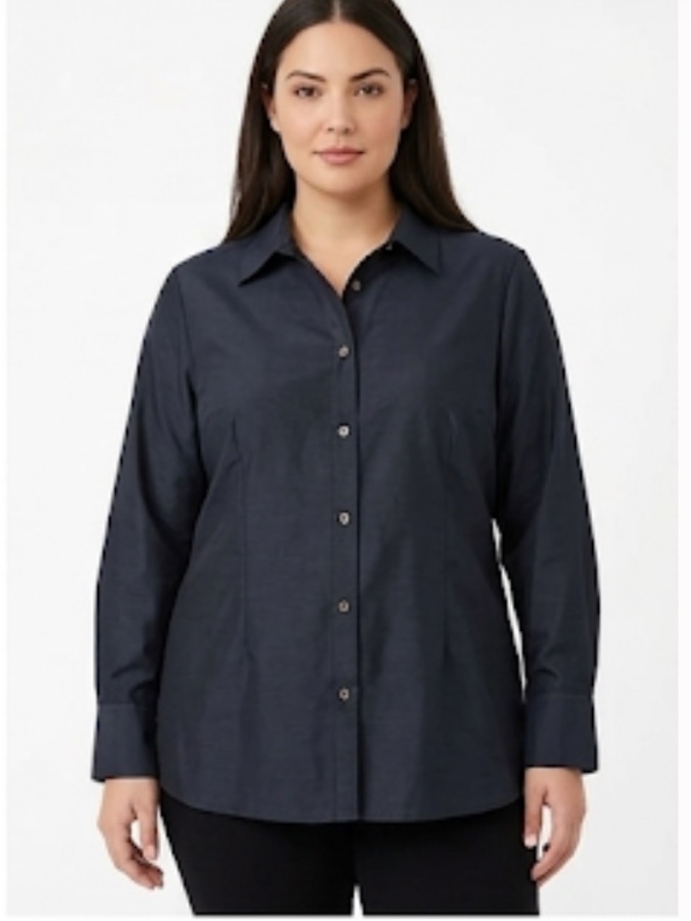 Lane Bryant long sleeve button down blouse size 18-20